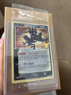 Greninja Gold Star Holo Promo SWSH144 Celebrations Black Star Pokemon SEALED - Image 1
