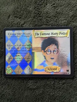 WOTC 2001 Harry Potter Trading Card Game - The Famous Harry Potter - #26/80 - Image 1