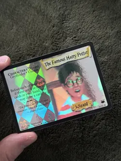 WOTC 2001 Harry Potter Trading Card Game - The Famous Harry Potter - #26/80 - Image 2