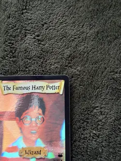 WOTC 2001 Harry Potter Trading Card Game - The Famous Harry Potter - #26/80 - Image 4