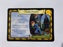 Harry Potter Trading Card Game WOTC 2002 Quidditch Card Muddy Practice 43/80 - Image 1