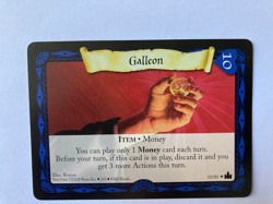 Harry Potter Trading Card Game WOTC 2002 Item Card Galleon 10/80 - Image 1
