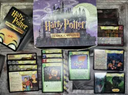 WOTC Harry Potter Trading Card Game Job Lot Booster box + tons of cards & Rares - Image 5