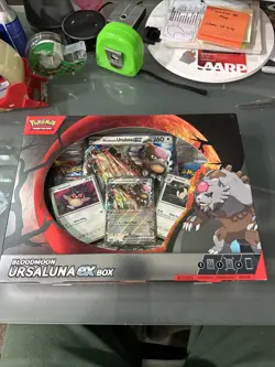 Pokemon Bloodmoon Ursaluna ex Box TCG Trading Card Game New Factory Sealed - Image 1