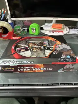 Pokemon Bloodmoon Ursaluna ex Box TCG Trading Card Game New Factory Sealed - Image 2