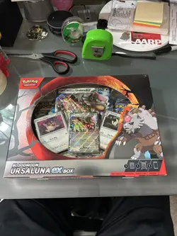 Pokemon Bloodmoon Ursaluna ex Box TCG Trading Card Game New Factory Sealed - Image 1