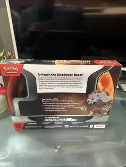 Pokemon Bloodmoon Ursaluna ex Box TCG Trading Card Game New Factory Sealed - Image 5