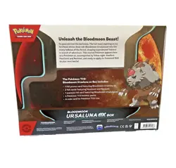 Pokemon Bloodmoon Ursaluna ex Box TCG Trading Card Game New Factory Sealed - Image 2