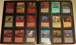 Vintage MTG Magic the Gathering All FOIL Card Binder Collection 360 Cards - Image 3