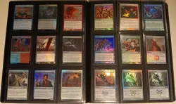 Vintage MTG Magic the Gathering All FOIL Card Binder Collection 360 Cards - Image 4
