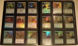 Vintage MTG Magic the Gathering All FOIL Card Binder Collection 360 Cards - Image 5
