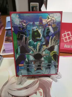 Gundam TCG Card Game Dual Impact GD02-103 R+ AGE Device Command Alt Art Rare NM - Image 1