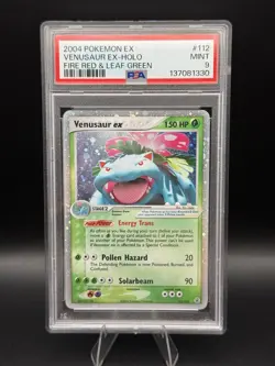 Pokemon 2004 EX Fire Red Leaf Green #112 Venusaur EX-Holo PSA 9 - Image 1