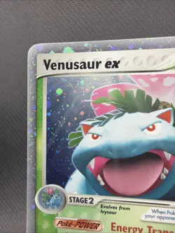 Venusaur ex 112/112 Holo Rare EX Fire Red & Leaf Green Pokemon Card LP - Image 2