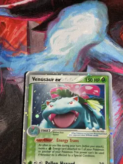 Venusaur ex 112/112 Holo Rare EX Fire Red & Leaf Green Pokemon Card - Image 4