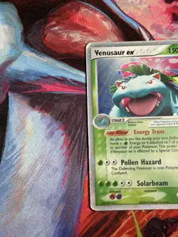 Venusaur ex 112/112 Holo Rare EX Fire Red & Leaf Green Pokemon Card - Image 5