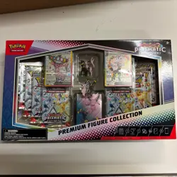 Pokemon Prismatic Evolutions Premium Figure Collection Espeon & Umbreon NEW - Image 1