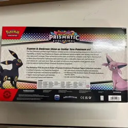 Pokemon Prismatic Evolutions Premium Figure Collection Espeon & Umbreon NEW - Image 2