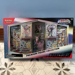 Pokemon Prismatic Evolutions Premium Figure Collection Sealed Umbreon Espeon - Image 1