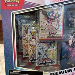 Pokemon Prismatic Evolutions Premium Figure Collection Sealed Umbreon Espeon - Image 2