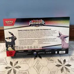 Pokemon Prismatic Evolutions Premium Figure Collection Sealed Umbreon Espeon - Image 5