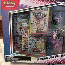 Pokemon Prismatic Evolutions Premium Figure Collection Sealed Umbreon Espeon - Image 2