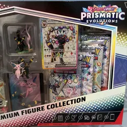 Pokemon Prismatic Evolutions Premium Figure Collection Sealed Umbreon Espeon - Image 3