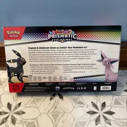Pokemon Prismatic Evolutions Premium Figure Collection Sealed Umbreon Espeon - Image 5