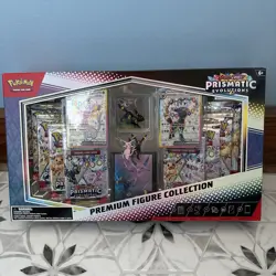 Pokemon Prismatic Evolutions Premium Figure Collection Sealed Umbreon Espeon - Image 1