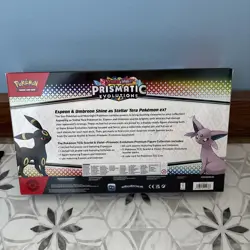 Pokemon Prismatic Evolutions Premium Figure Collection Sealed Umbreon Espeon - Image 5