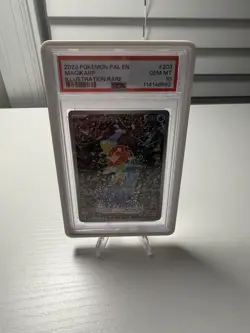 2023 POKEMON PAL EN-PALDEA EVOLVED ILLUSTRATION RARE #203 MAGIKARP PSA 10 - Image 1