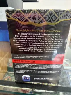 Pokemon TCG Scarlet & Violet Paldean Fates Booster Bundle Sealed Factory - Image 2