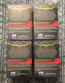 Pokemon Scarlet & Violet Paldean Fates Booster Bundle Lot of 4 Factory Sealed - Image 2