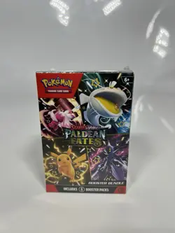 Pokemon TCG Scarlet & Violet Paldean Fates Factory Sealed Booster Bundle - Image 1