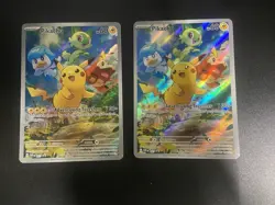 Pokemon TCG X2 Pikachu Paldea Promo Card SVP 027 Scarlet & Violet NM #F - Image 1