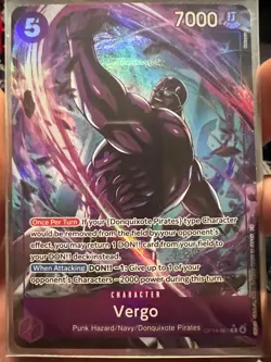 Vergo (Alternate Art) OP14-061 The Azure Sea's Seven Foil - Image 1
