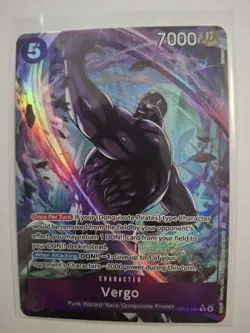 Vergo (Alternate Art) OP14-061 The Azure Sea's Seven Foil - Image 1
