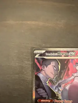 Team Rockets Mewtwo EX Holo Ultra Rare Card 213/182 Sv10: Destined Rivals (Mint) - Image 4