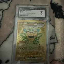 CGC 9 Teal Mask Ogerpon EX 221/167 Hyper Rare Pokemon Card - Image 4