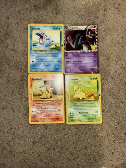 Lot of 4 Jumbo pokemon cards - Image 1
