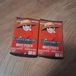 2x Carrying On His Will Booster Pack One Piece Card Game OP-13 English OP13 - Image 1