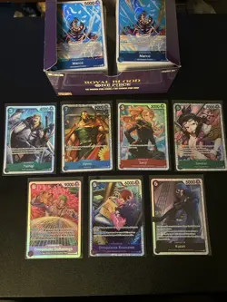 One Piece Card Bulk Lot 260+ Cards, English, OP10 (SEC+SR+C+UC+L+DON) - Image 2