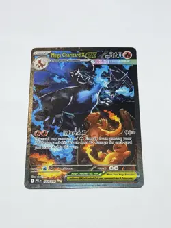 Pokemon Card TCG Mega Charizard X ex 125/094 Phantasmal Flames Alt Art Chase NM - Image 1