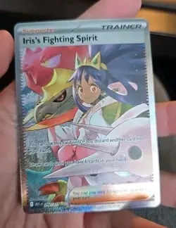 Pokemon TCG: Iris's Fighting Spirit SIR 292/217 - Ascended Heroes - NEAR MINT - Image 5