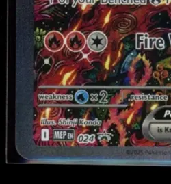 2025 POKEMON BLACK STAR PROMO MEP EN #024 ORICORIO EX UPC PROMO - LOT OF 4 - Image 4