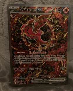 Pokemon Phantasmal Flames Oricorio ex Black Star Promo MEP EN 024 UPC - Image 5