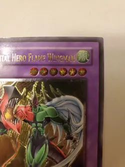 Elemental HERO Flame Wingman (UTR) TLM-EN035 The Lost Millennium 1st Edition - Image 3