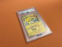 Pikachu 2025 Worlds Celebration WINNER Promo Pokemon SVP #225 PSA 9 - Image 1