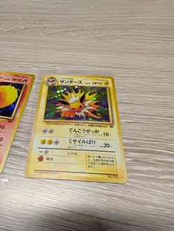JPN Pokemon TCG Flareon, Jolteon, Vaporeon Rare Holo No. 134, 135, 136 Jungle - Image 4