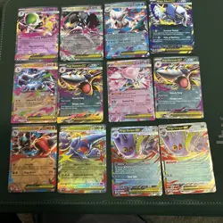 Pokemon Mega Evolution/Phantasmal EX And Other Mixed Card RRs Lot Of 56 Cards - Image 1